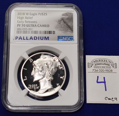 2018 West Point $25 Palladium Eagle NGC Proof 70 Ultra Cameo Early Release 
Photos Attached are 