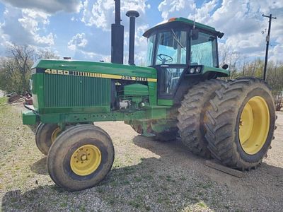 John Deere 4650 Cab Tractor. This John Deere 4650 is a nice, clean older cab tractor that has 