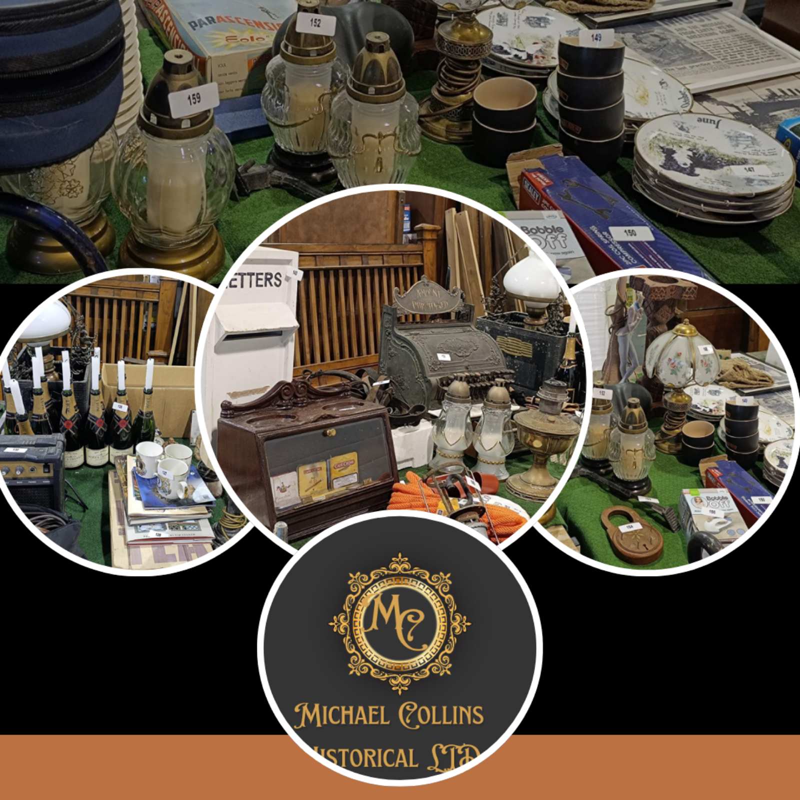 Michael Collins Historical LTD | Auction 26 | THE PART CONTENTS OF AN ANTIQUE HOARDERS STOCK , ACCUMULATED OVER 100 YEARS PLUS. NOT TO BE MISSED