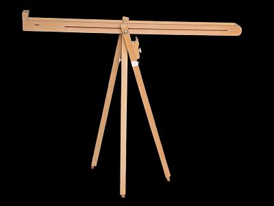 WOODEN TRIPOD SKETCHING EASEL