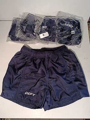 QTY OF BRAND NEW KIDS DEFY SHORTS- SIZE S, M