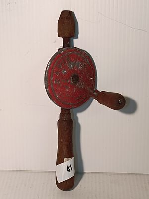 VINTAGE RAPID WOODWORKING HAND DRILL