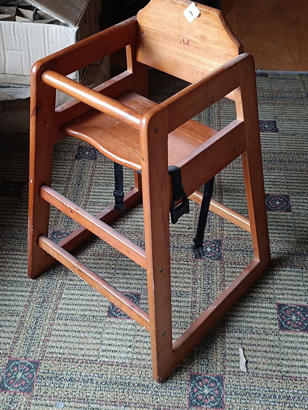 A Bolera Style Wooden High Chair
