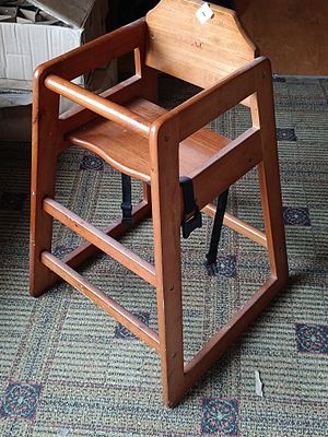A Bolera Style Wooden High Chair