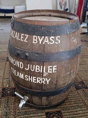 Gonzalez Byass Diamond Jubilee Cream Sherry Barrel