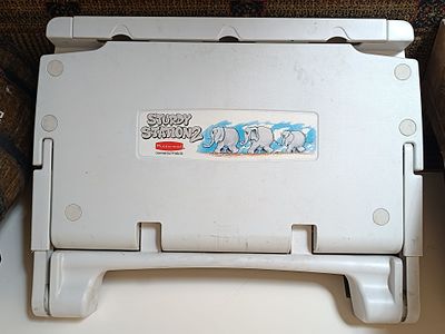 A Rubbermaid 'Sturdy Station 2' Foldable Changing Station