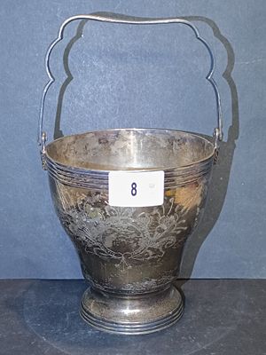 Chaldean England Silver Plate Golf Trophy / Ice Bucket