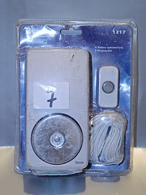 Byron Wired Battery Bell Kit