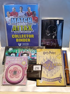 A Collection of Topps Match Attax 2008/2009 Premier League Collector Binder and Other Modern 