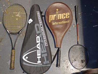 A Group of Sporting Tennis Rackets
