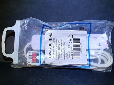 Brand New 13A Extension Socket with 3-Meter Cable