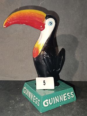 Guinness Advertising Toucan Figure in the Style of John Gilray - Approx. 19 cm