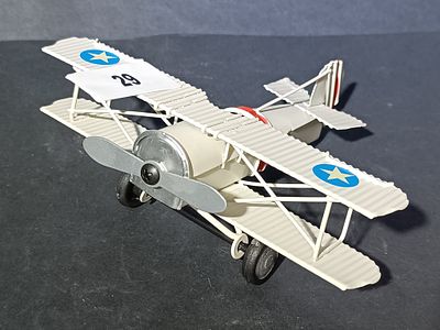 A Decorative Metal VF-1B High Hats F4B-1 Model Biplane