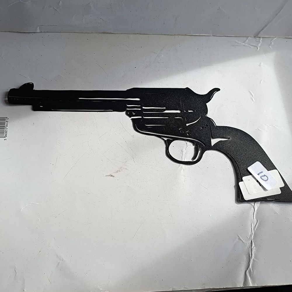 Revolver Wall Sculpture Art Hanging Home Decor