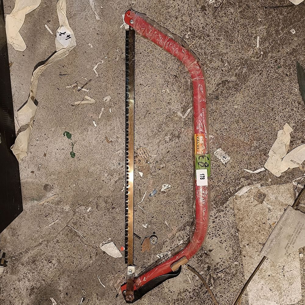 Ace Hardware Carbon Steel Raker Tooth Bow Saw