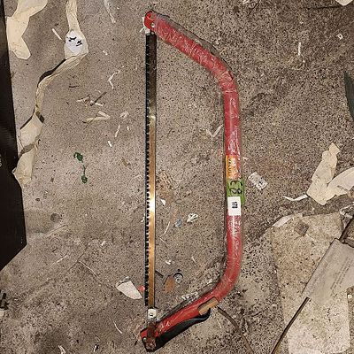 Ace Hardware Carbon Steel Raker Tooth Bow Saw