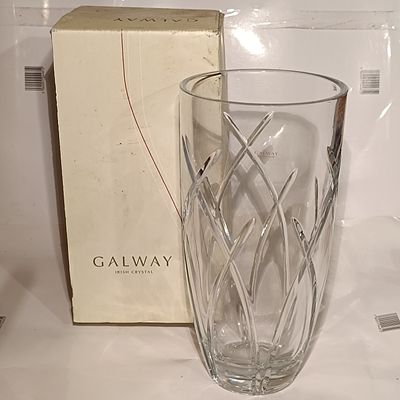 Galway Irish Crystal Mystique 12-Inch Vase