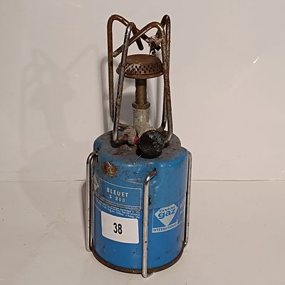 Vintage Campingaz Bleuet S 200 Portable Butane Camping Stove