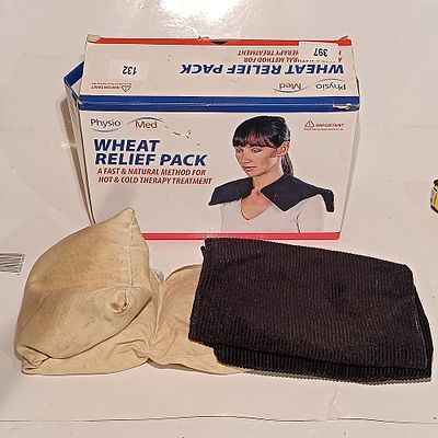 Physio Med Wheat Relief Pack with Original Packaging