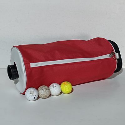 Golf Ball Shag Bag Retriever and Golf Balls