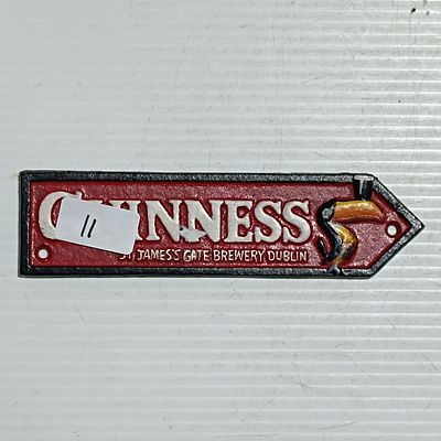 Guinness Toucan Advertising Arrow Wall Sign