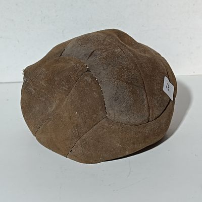 Vintage Leather Soccer Ball