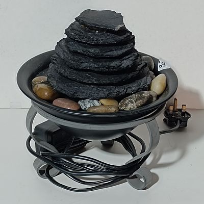 HoMedics Envirascape Stepping Pond Tabletop Water Fountain