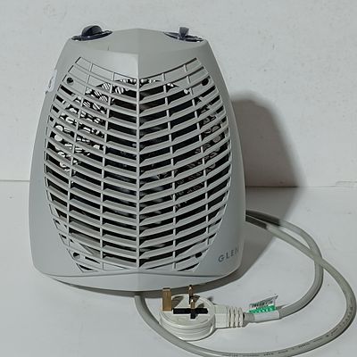 Glen GU2TS 2kW Upright Portable Electric Fan Heater