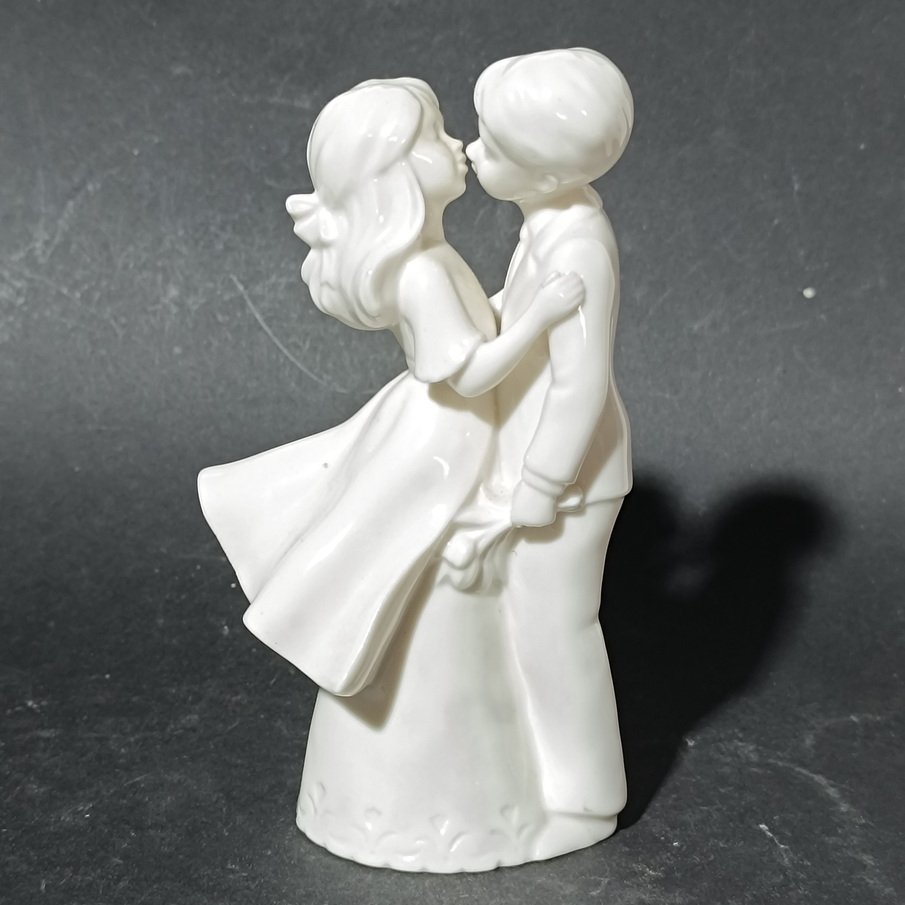Enesco Lasting Memories Sweet Surprise Porcelain Figurine by Kim Lawrence