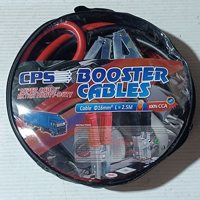 CPS Super Cable Extra Heavy-Duty 16mm2 Booster Cables 2.5 Meter Set