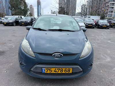 פורד פיאסטה 2010. 178,184 Km, current hand:שביעית, current ownership:פרטי, original ownership:השכרה