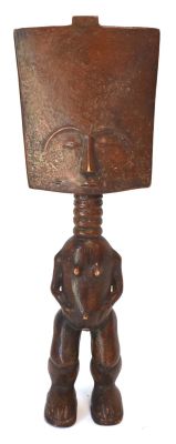 Ashanti Fertility Doll. Rarer type Fine and early antique Fine original surface, 14.5" 