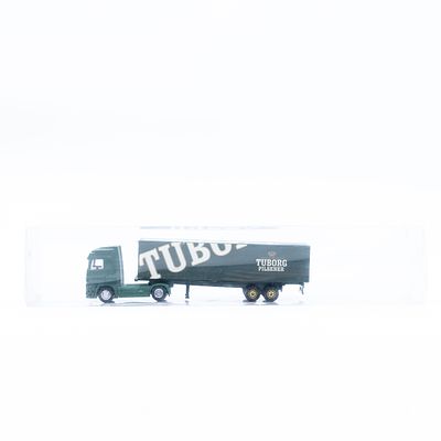 משאית מיניאטורית עם נגרר L&ouml;ffler Fruchts&auml;fte. דגם משאית עם נגרר, כולל מיתוג L&ouml;ffler 
