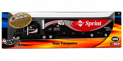 משאית הובלה NASCAR Sprint Team Transporters 2002 – Hot Wheels Racing. דגם אספנות של משאית הובלה 