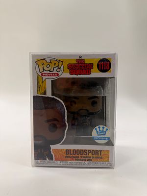 פופ Bloodsport – The Suicide Squad #1118. פיגורת Funko Pop! של Bloodsport מהסרט The Suicide 