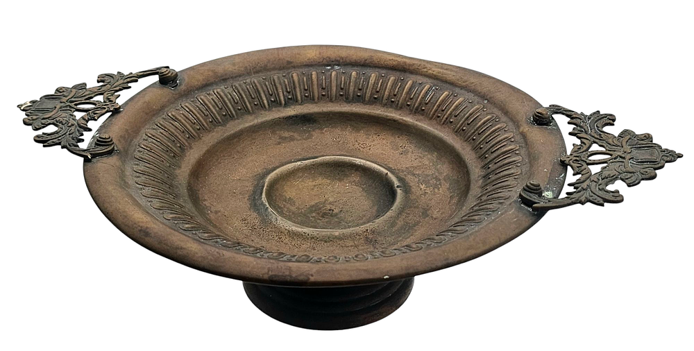 ***נדיר - יודאיקה עתיקה - Mlecznik M.M Groszkowski (מלניק מ.מ גרשובסקי יצרן יהודי פולני) טאצה 