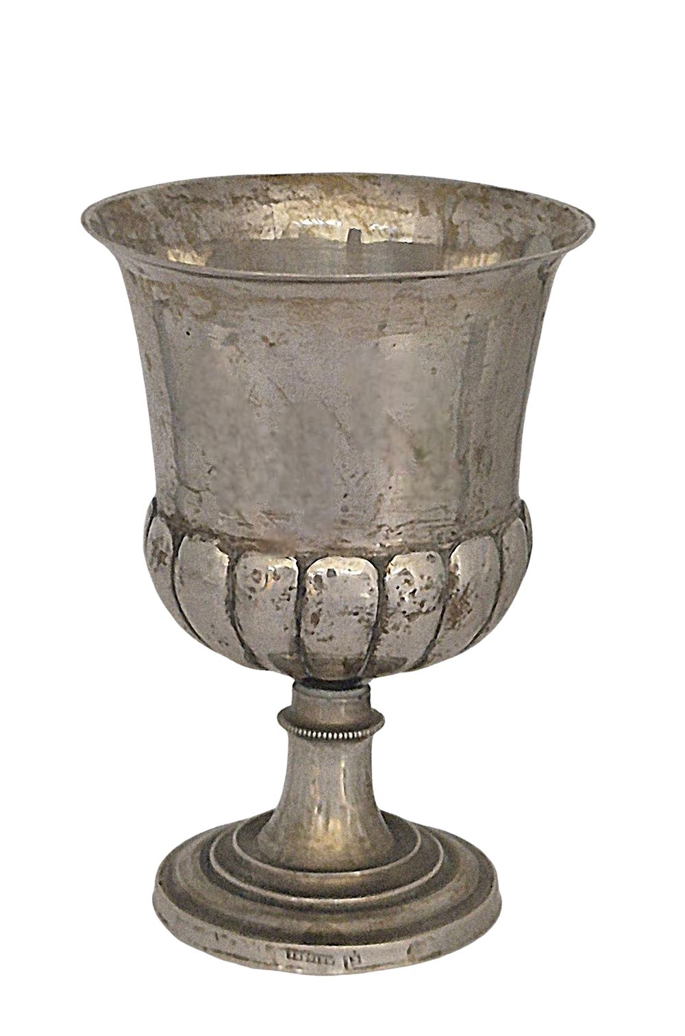 ***נדיר - יודאיקה במיטבה, גביע קידוש הנאו גרמני עתיק מהמאה ה-19, עשוי עבודת ידי אמן ככל הנראה 