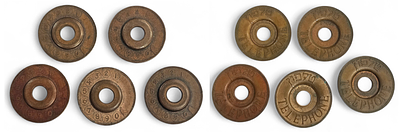 חמישה אסימונים תשי"ג מצבים טובים.