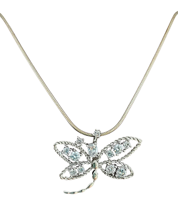 מגנוליה, שרשרת כסף 925 סטרלינג - באריזה מקורית, עיצוב : שרשרת עם תליון של שפרירית בשילוב 