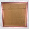 Karl Lagerfeld framed silk scarf titled "Flight Plan", designed by the renowned German-born Image - 4