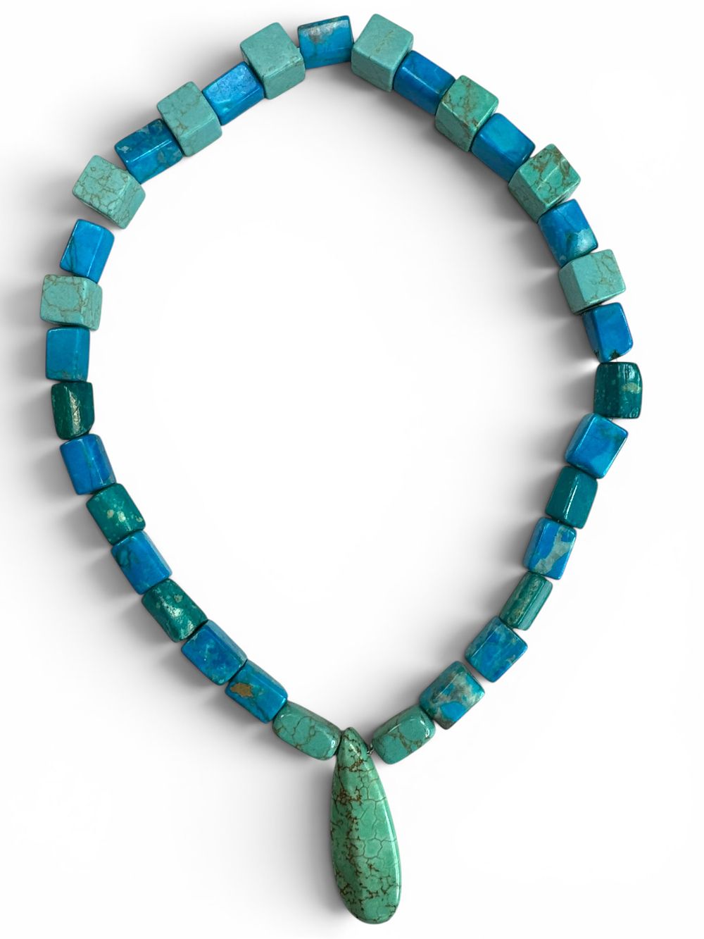 איסלאם - טורקיז (Turquoise) - מחרוזת חרוזי תפילה איסלאמית (מסבחה), המסבחה המורכבת מ-33 חרוזי 