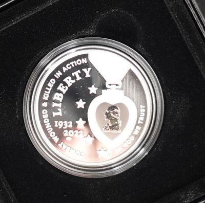 2022-W Purple Heart Hall of Honor Coin. This is a gorgeous Coin!