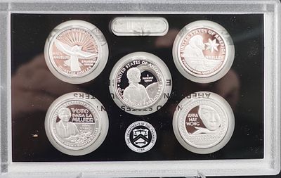 2022 American Women Quarter Set. This is the Silver Set