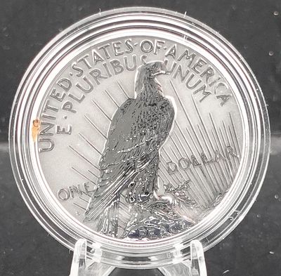 2024-S Morgan and Peace Dollar. These are the Reverse Proof Set. They have a limited mintage of 250K