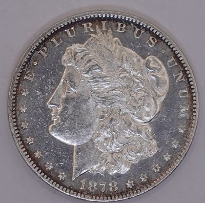 1878 7TF Morgan Dollar. This is the Rev of 78 Variety. Very High Grade. DMPL!