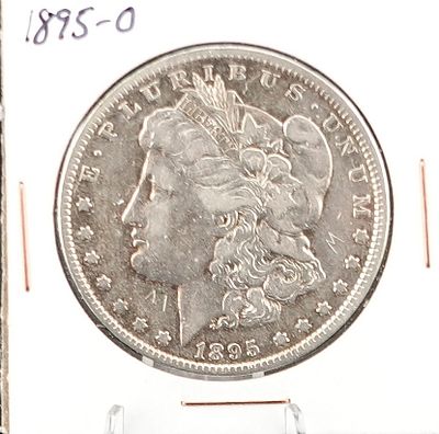 1895-O Morgan Dollar. This is a Rare Date! VF30! Nice Details!