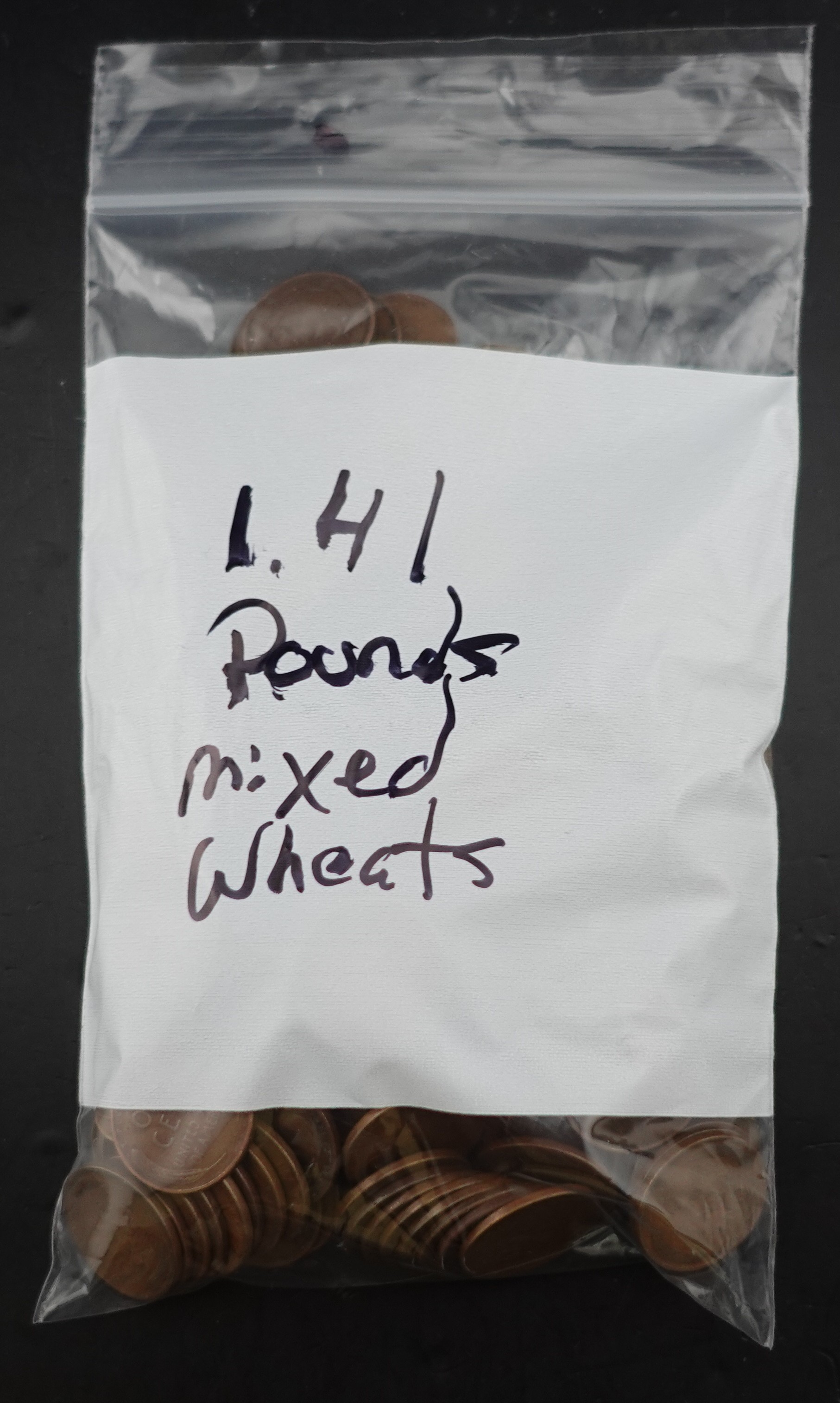 1.41 Pounds of Wheat Cents