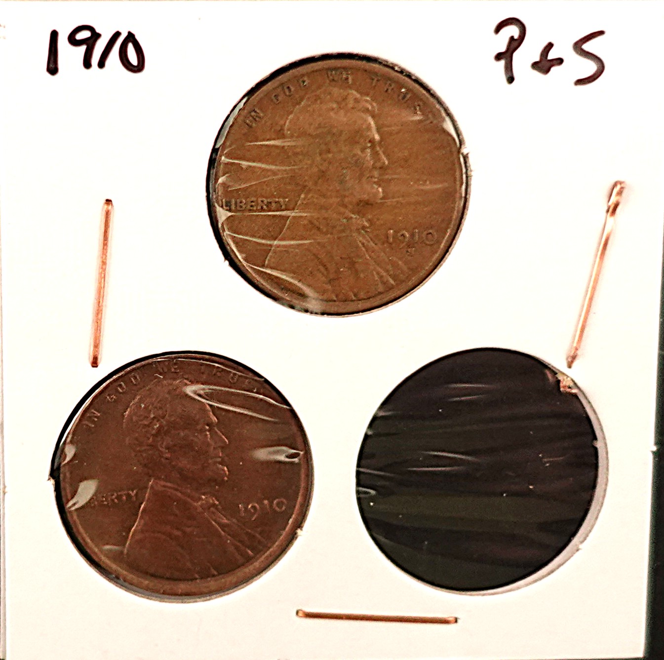 Set of 1910 Wheat Cents