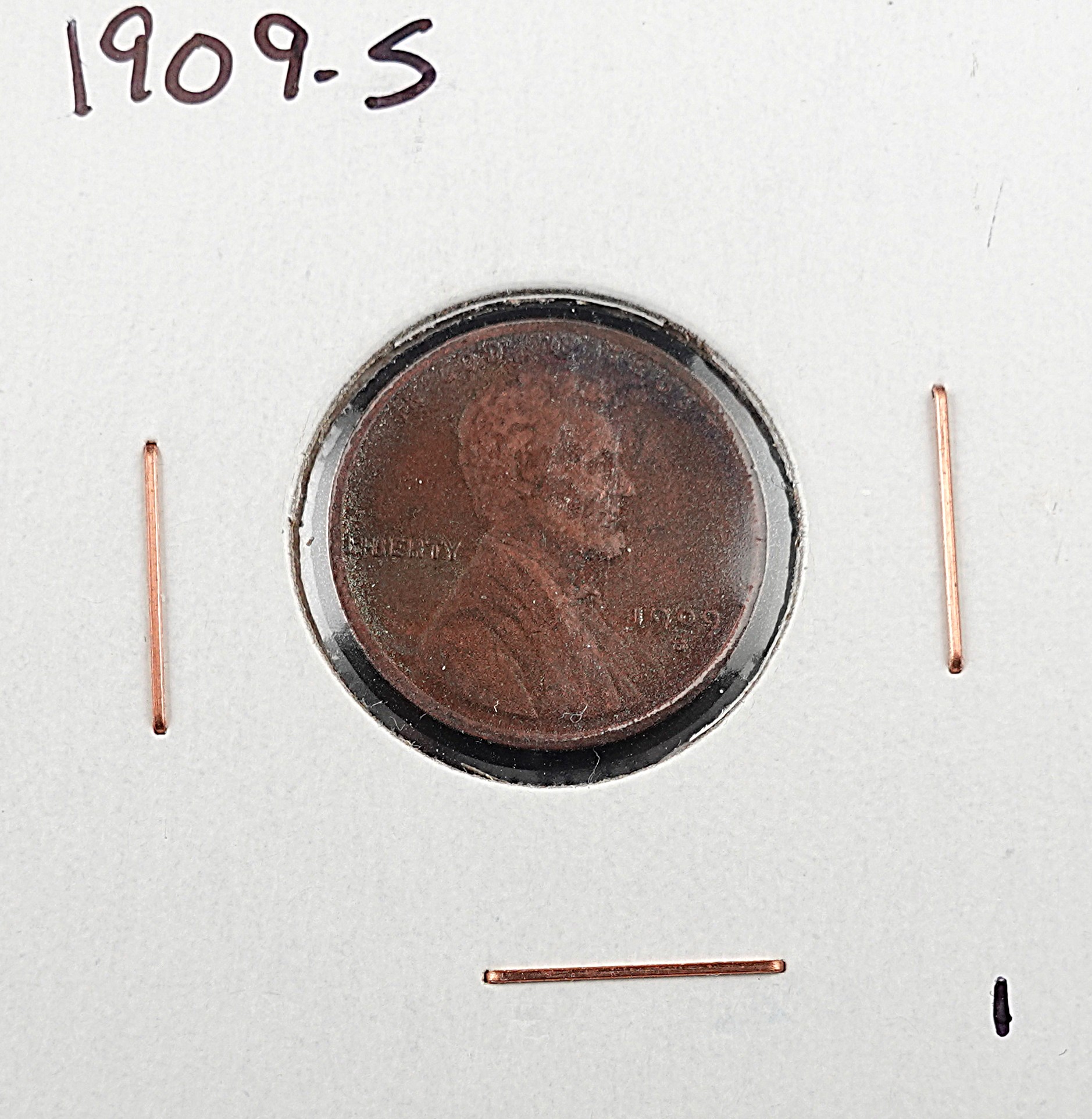 1909-S Wheat Cent