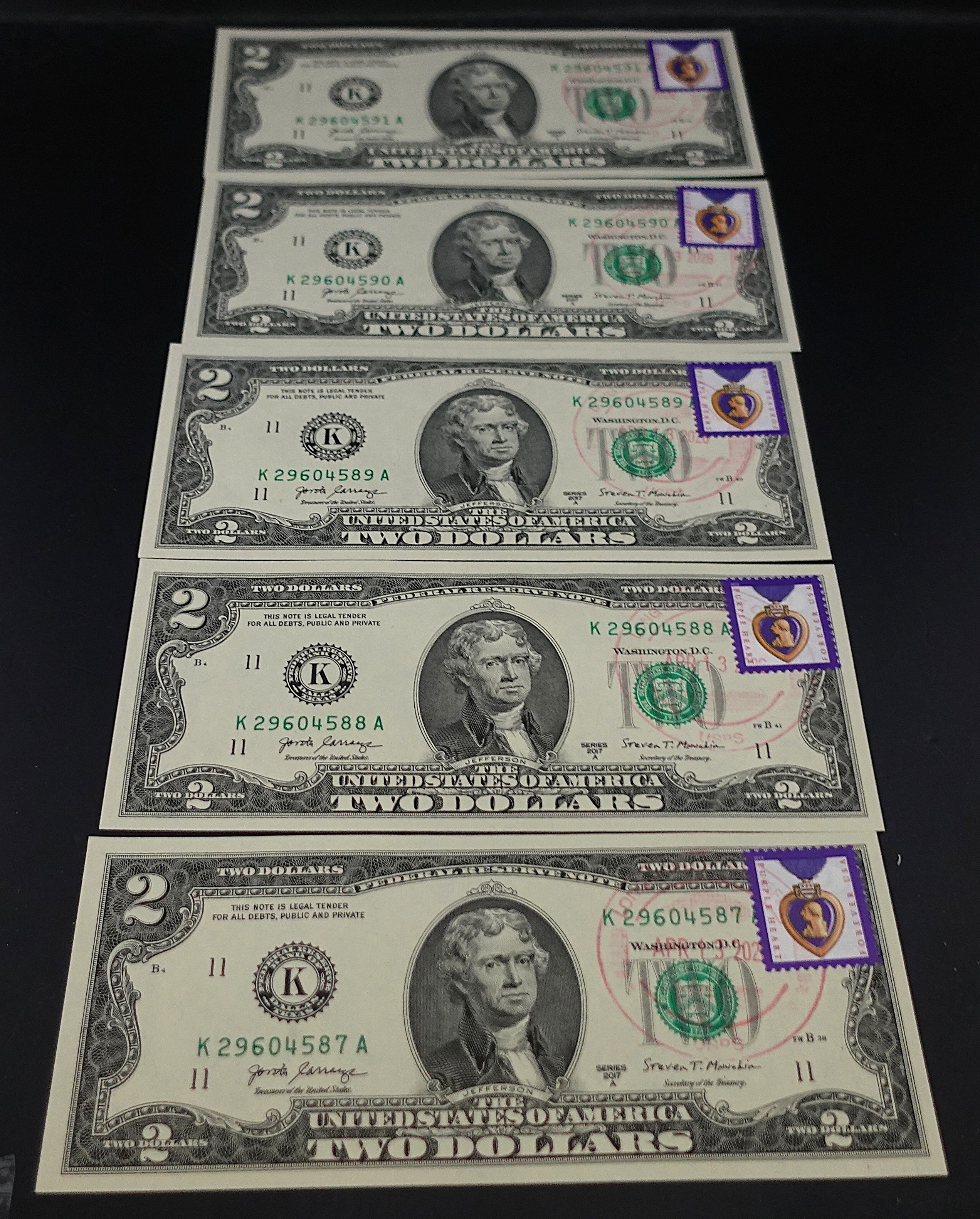 (5) 2017A $2 Notes